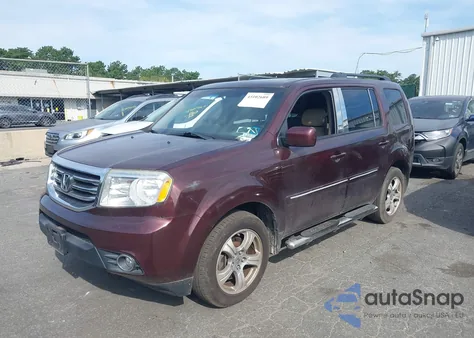 2012 Honda Pilot Ex-L from USA, damaged, VIN 5FNYF4H57CB016114